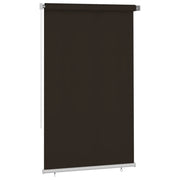 Tenda a Rullo per Esterni 140x230 cm Marrone HDPE 312982