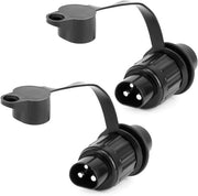 Adattore 3-polare 12V per veicoli, camper, trattori e furgoni, 2 pezzi