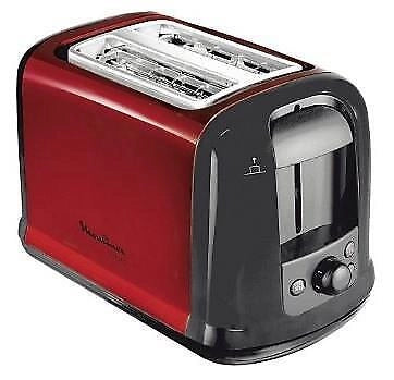 Moulinex LT261D 2 fetta/e 850 W Nero, Rosso