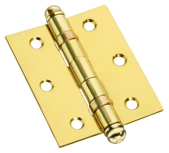 CERNIERA CON CUSCINETTI In Acciaio Bronzato mm. 90x75 (3.1/2x3)