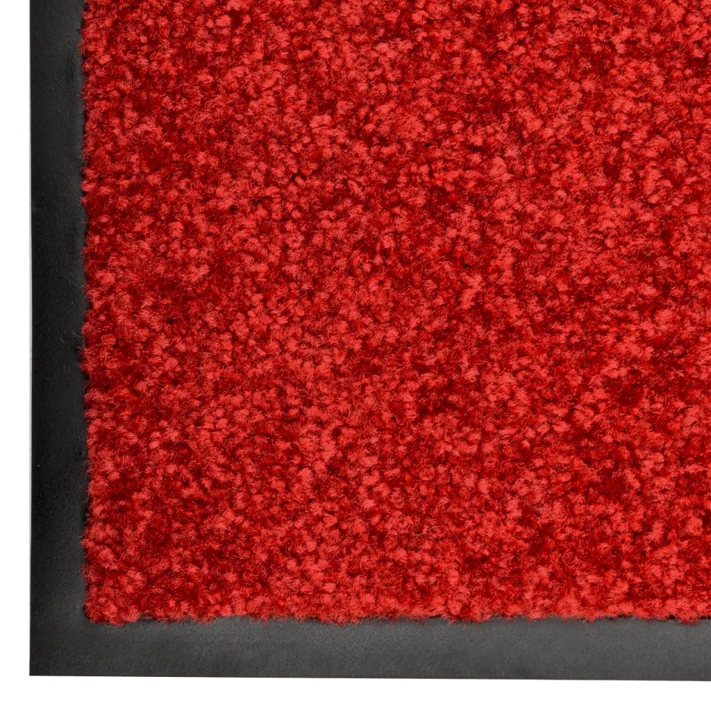 Zerbino | Tappetino Lavabile Rosso 120x180 cm