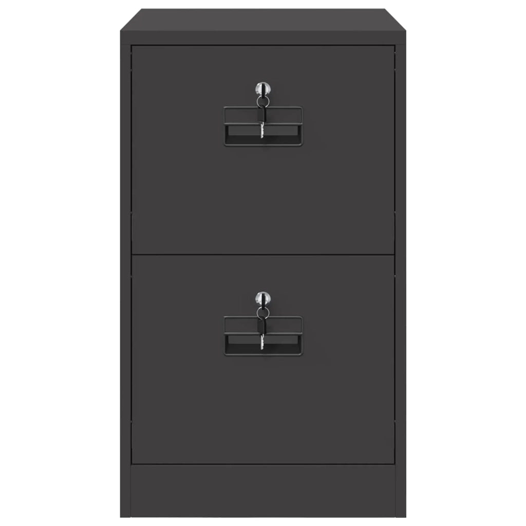 Armadio per File con cassetto Nero 44 x 50 x 106.5 cm