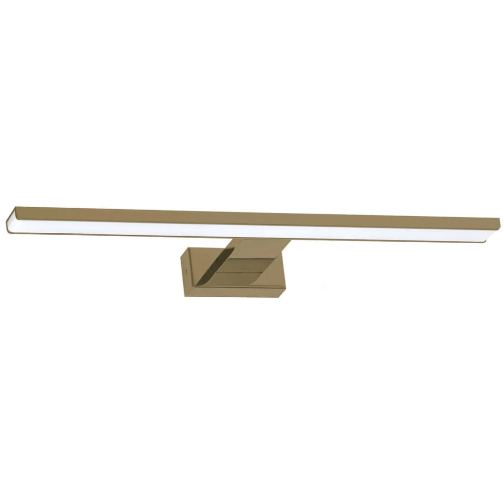 Applique LED Milagro Shine 13,8W ottone 60cm 4000K IP44