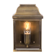 Applique esterno Victoria ottone anticato E27 IP44 Elstead