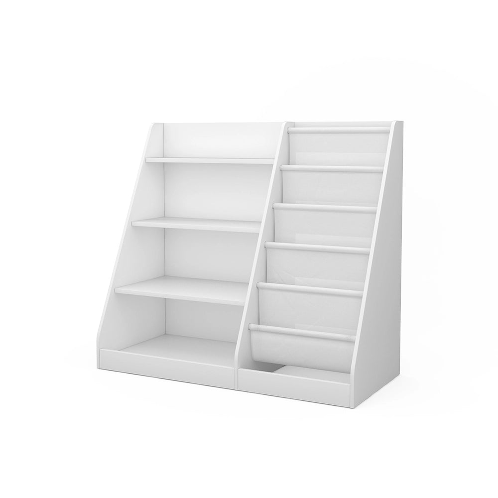 Vicco Scaffale per bambini Bianco 90 x 80.5 cm con ampi ripiani