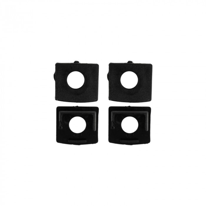 Profilo LED GP1S da incasso nero, diffusore 2m Ecolight