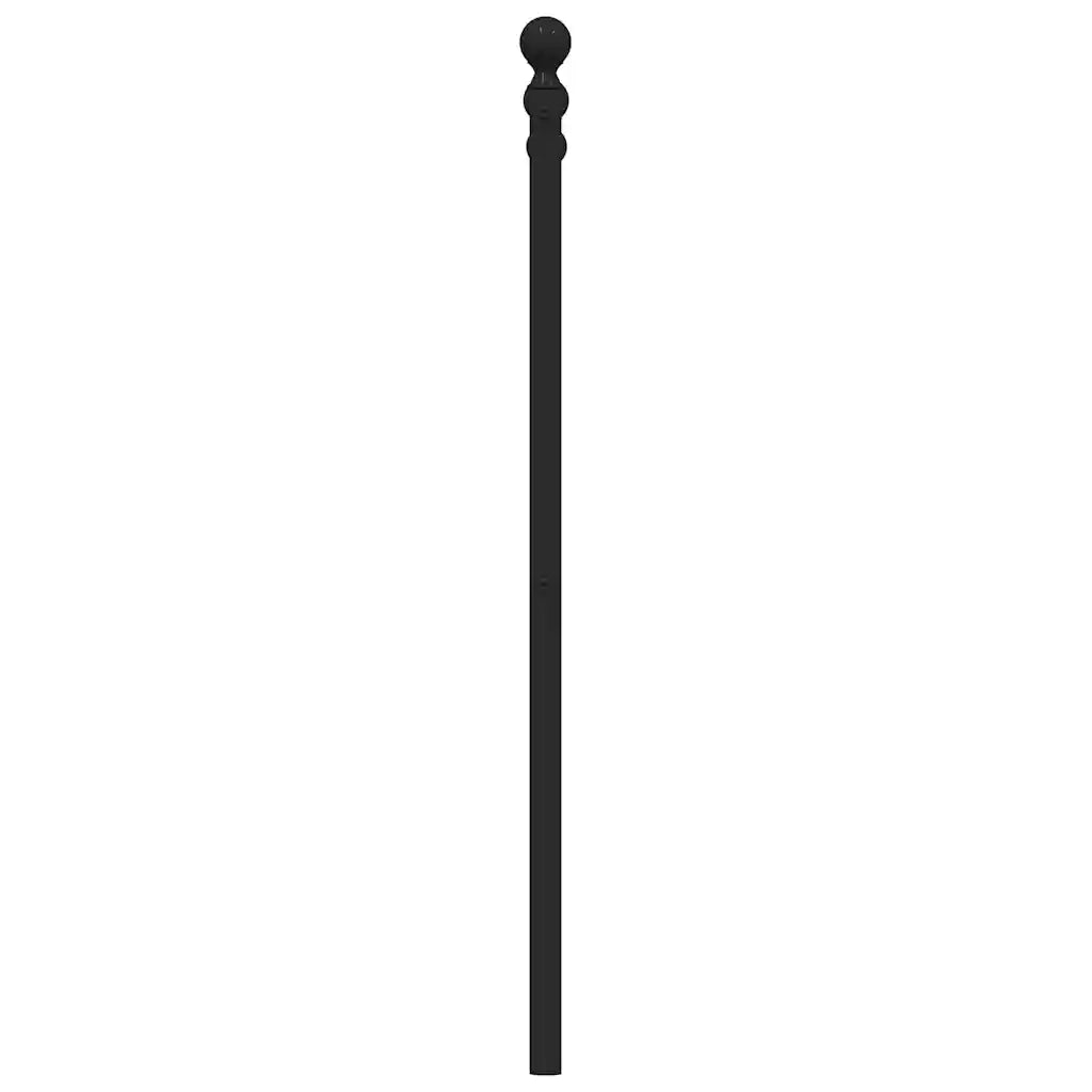 Testiera | Testata di Ricambio in Metallo Nero 150 cm