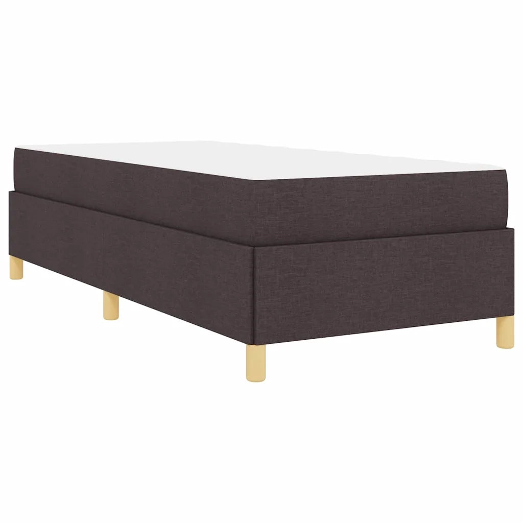 Struttura del letto Marrone Scuro 80 x 200 cm Tessuto 3398895