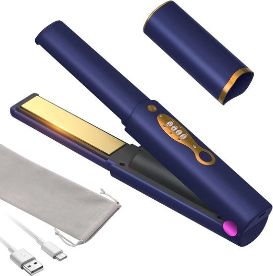 Werkstok multifunzione con batteria 5000 mAh, contenitore e rullatore, stuzzicadenti 2-in-1 mini portatile, 3 impostazioni di temperatura, riscaldamento accelerato, piccola punta di lavoro Adatto per uomini e donne
