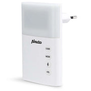 Campanello wireless alimentato a rete 36 melodie con indicatore LED Bianco Alecto