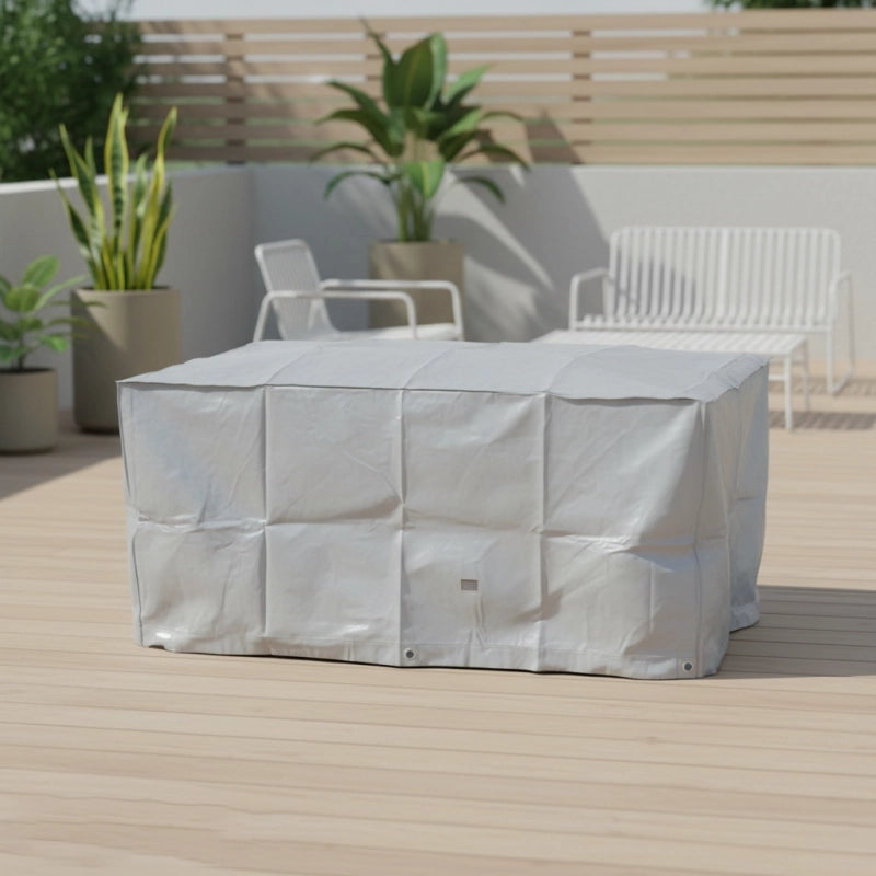 Copertura barbecue rettangolare TITANIUMÂ® - ARGENTO