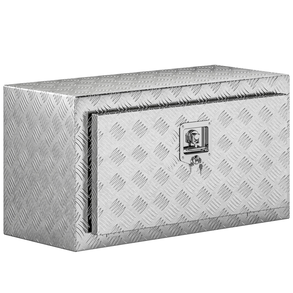 Cassettiera per Attrezzi in Alluminio ¨C Minimal ¨C Argento 76.2x35.5x40.6 cm