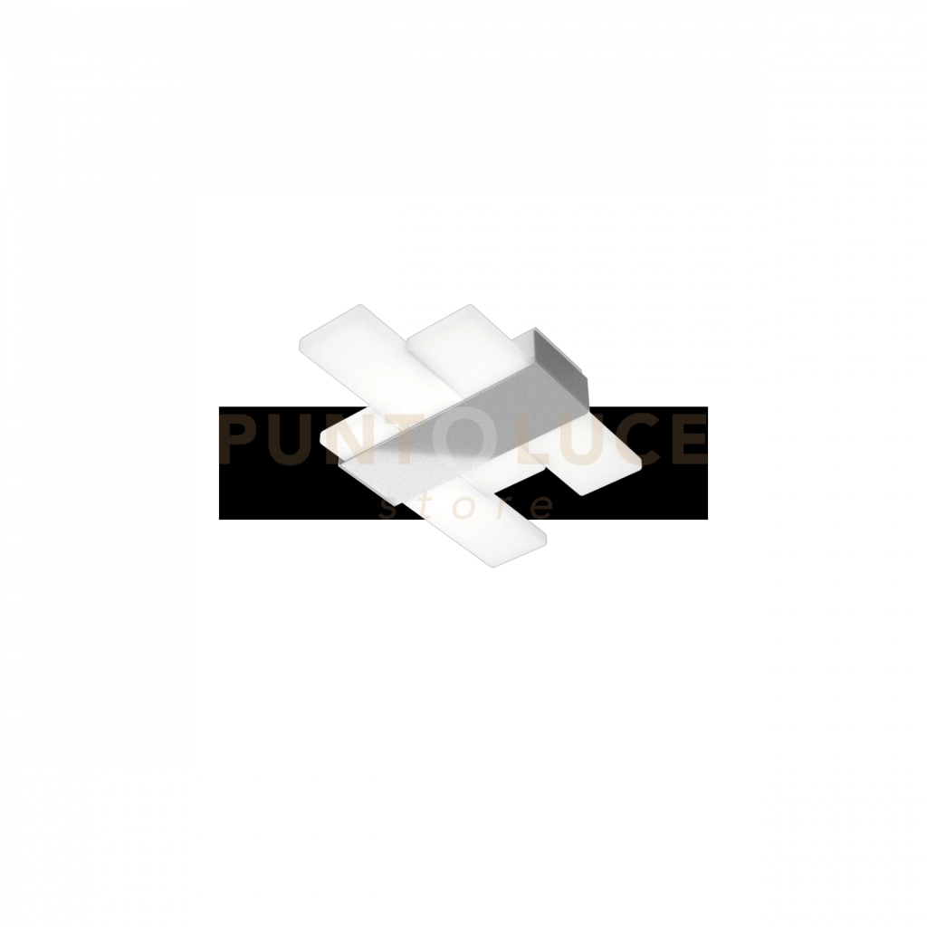 FLIGHT APPLIQUE-PLAFONIERA PICCOLA SILVER CCT 1180-35-SI