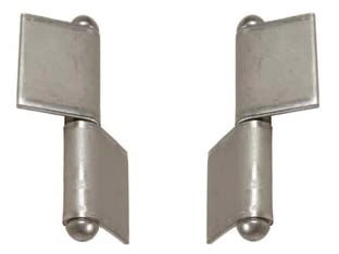 CERNIERE FISCE ALA MEDIA ART.240- - mm. 80x56 DX - 20 pezzi COMBI
