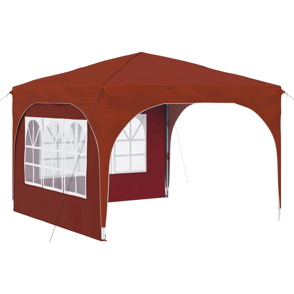 Tenda per feste a pop-up 290 x 290 x 245 cm Terracotta 42019864