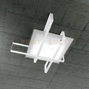 CROSS PLAFONIERA 100 4 LUCI BIANCO 1106-100-BI