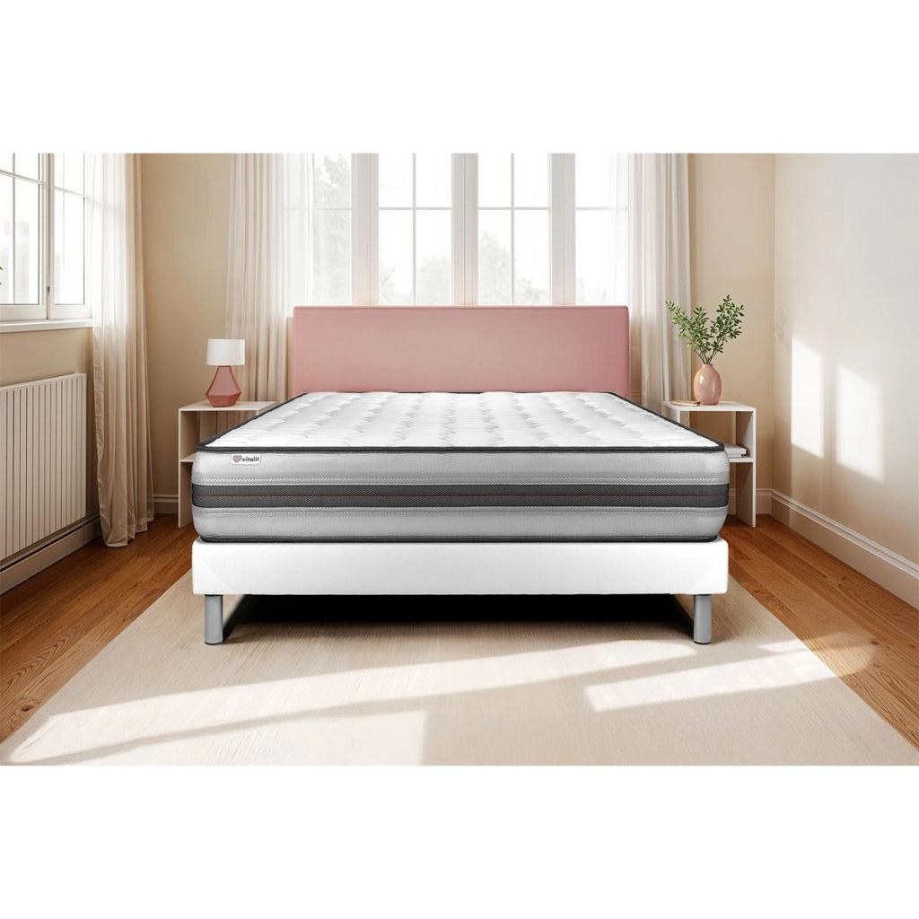 Materasso 90x190cm a molle insacchettate e memory foam - Vitalpower Recover