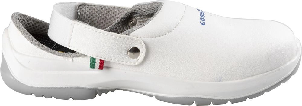 Goodyear Scarpe antinfortunistiche zoccolo metal-free SB-E-A SRC numero 39 bianco
