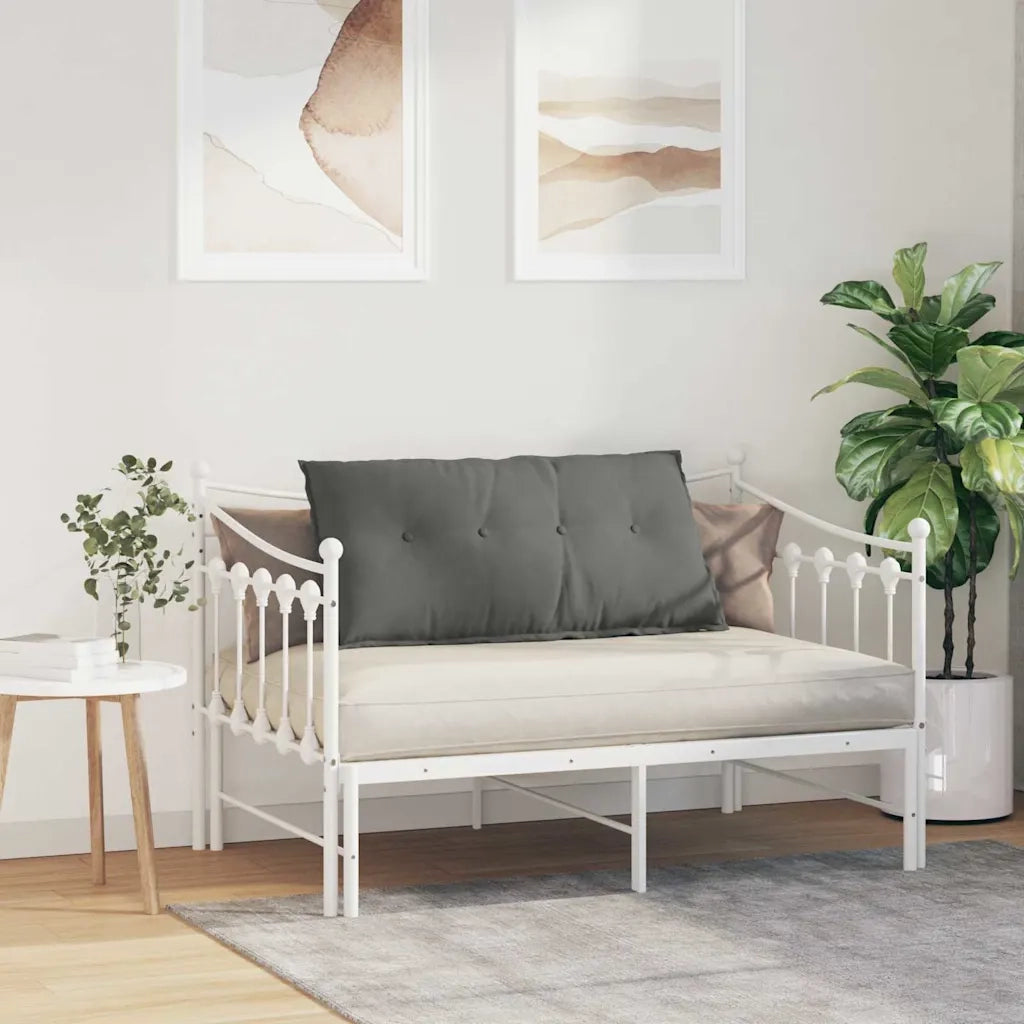 Cuscino per Schiena Grigio scuro 100 x 50 cm 42014775