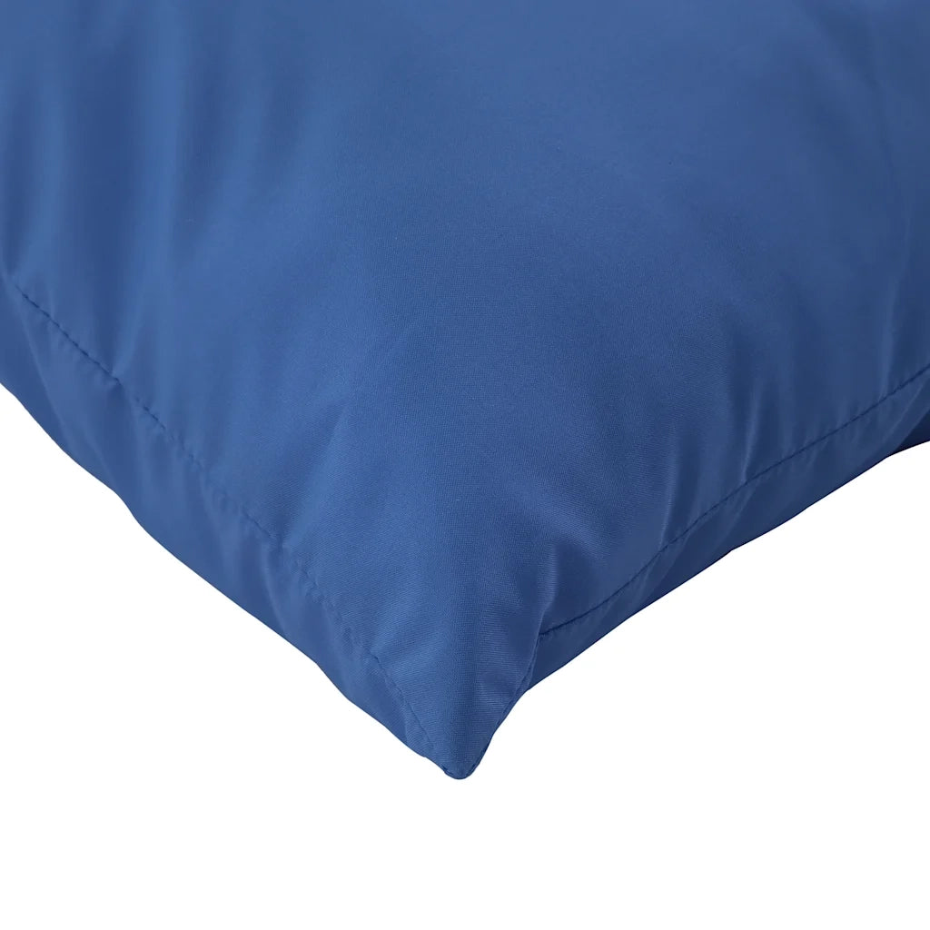 Cuscini per Pallet 3 pz Blu in Tessuto Oxford 361783