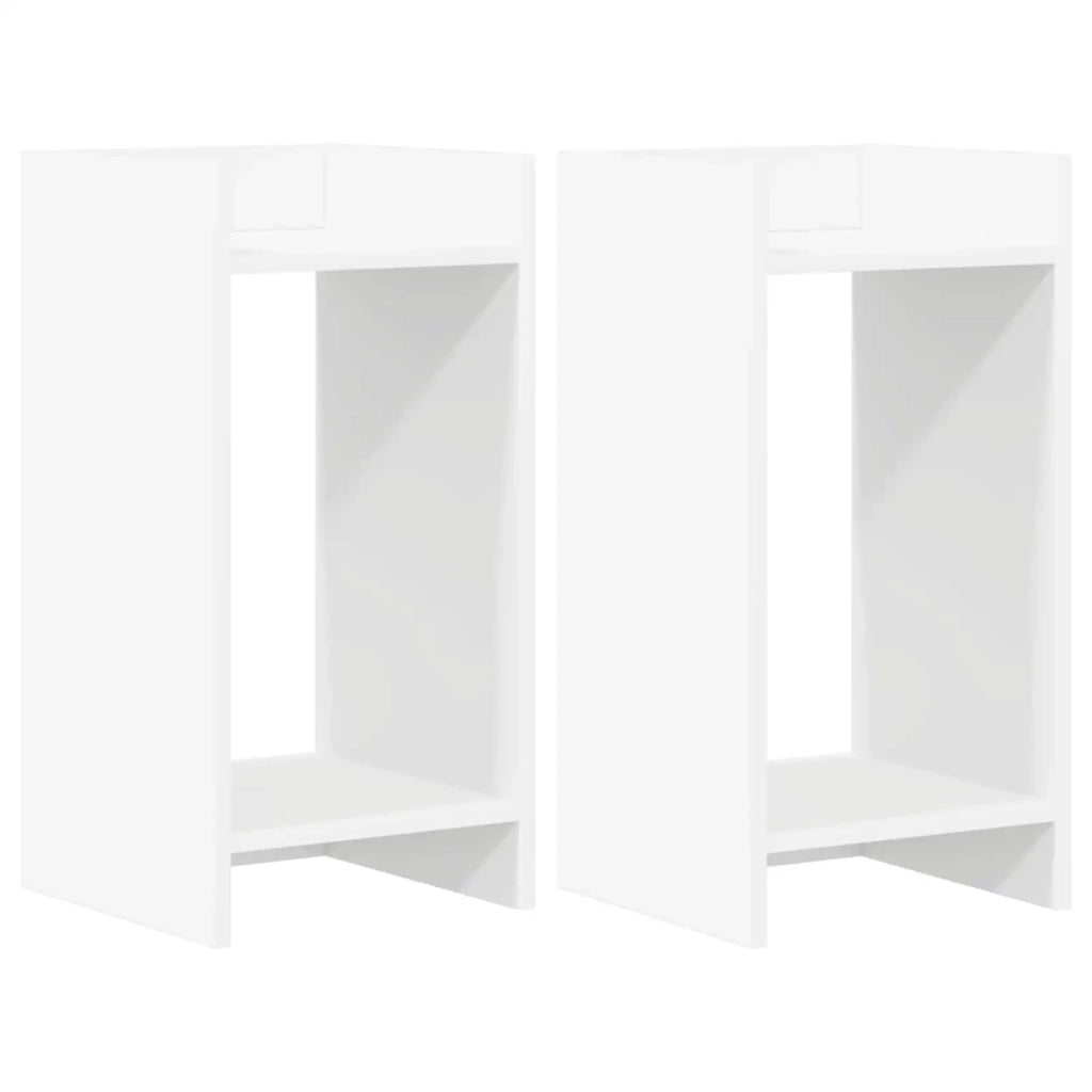 Supporto per piante | Sostegno per piante 2 pz Bianco 30 x 30 x 60 cm
