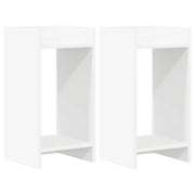 Supporto per piante | Sostegno per piante 2 pz Bianco 30 x 30 x 60 cm