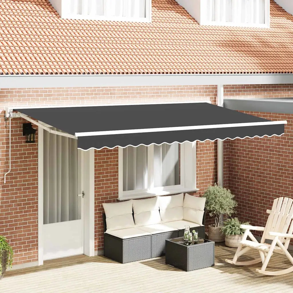 Struttura della tenda Antracite 400 x 200 cm 3329794
