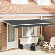 Struttura della tenda Antracite 400 x 200 cm 3329794