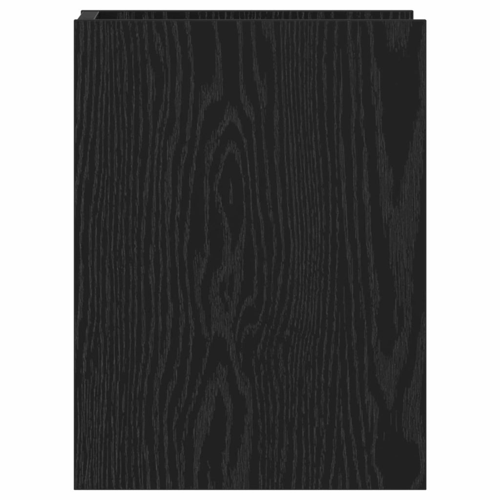 Supporto per piante | Sostegno per piante 2 pz Rovere Nero 30 x 30 x 40 cm