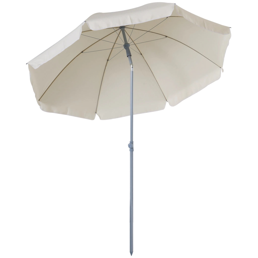Ombrellone da Giardino Beige ¨C Minimal ¨C ?202 cm