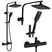 Set Doccia Da Incasso Rea Tom Black