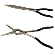 Trade Shop - Pinze Extra Lunghe 13'' Becco Dritto A Doppio Snodo Per Valvole Molle 101501 -