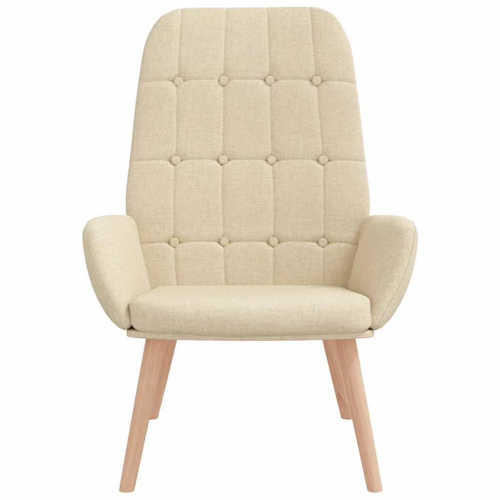 Sedia Relax Crema in Tessuto 4102645