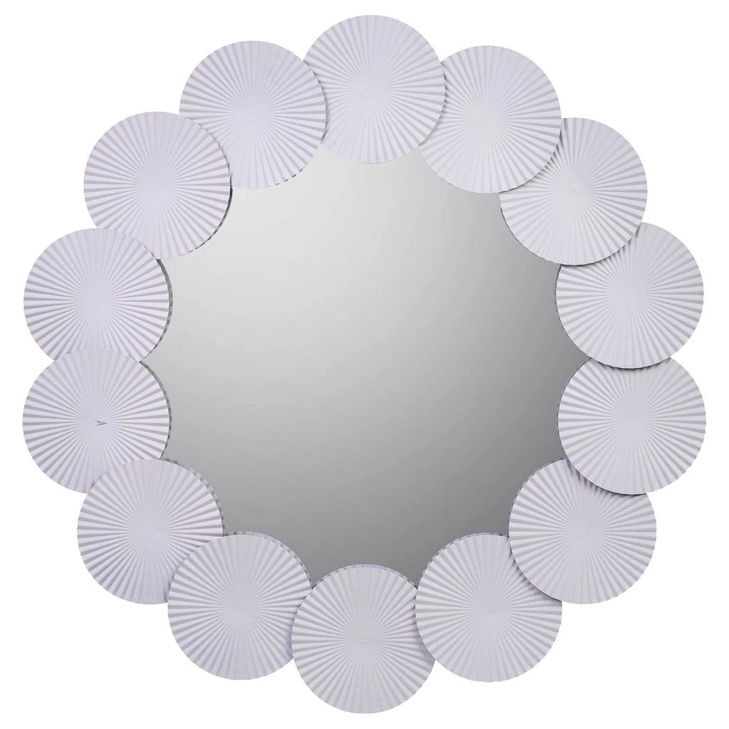 Specchio da parete in metallo 75x75x04h cm