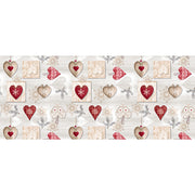 TOVAGLIATO fantasia uccelli 'PTEX-R' art. N3E/02  - BONITA