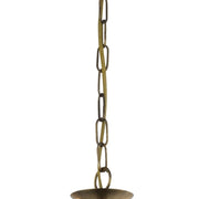 Lampadario Industrial-Nordico Ascot Acciaio Ottone 8 Luci E14
