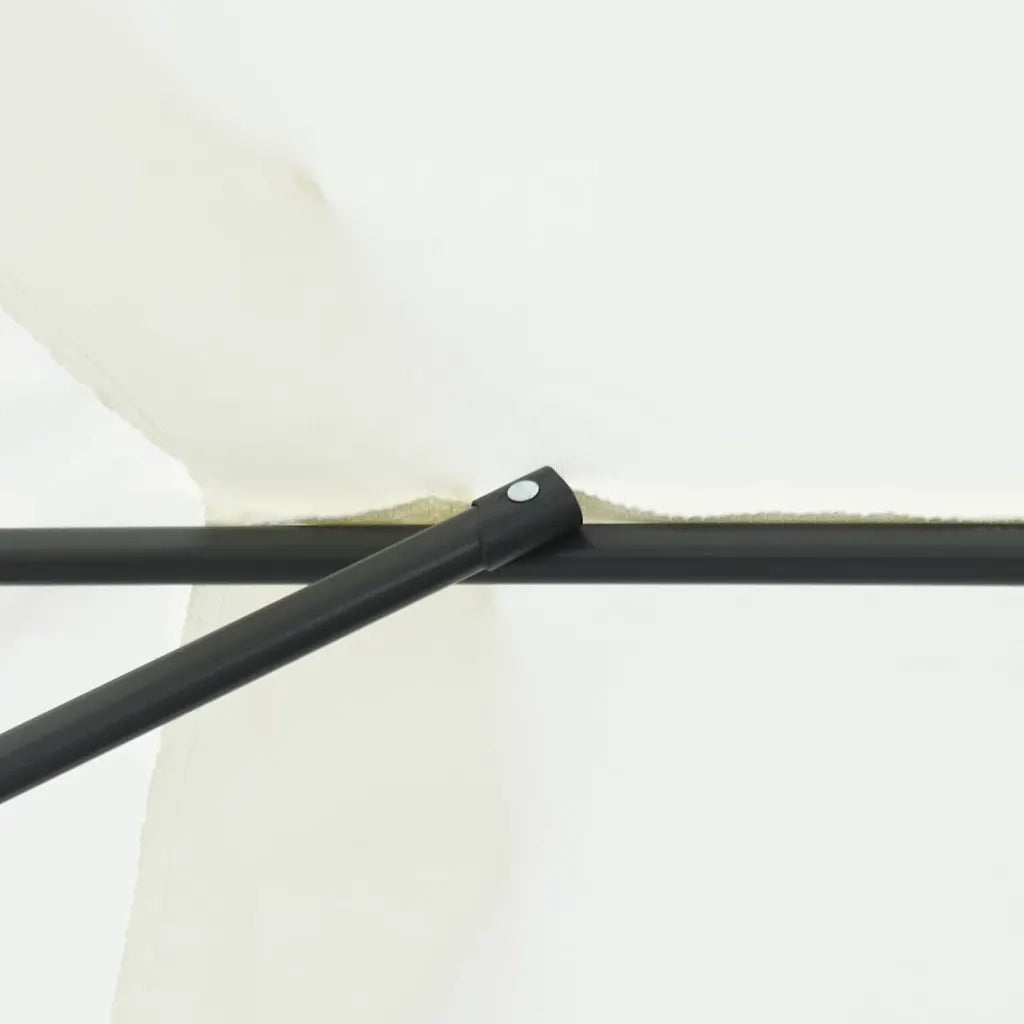 Ombrello da giardino Sabbia 394 x 394 x 248 cm 42003636