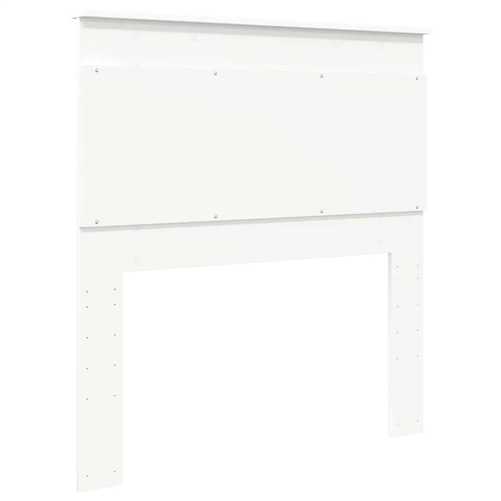 Testiera | Testata con Testiera | Testata Bianco 80 cm Legno multistrato