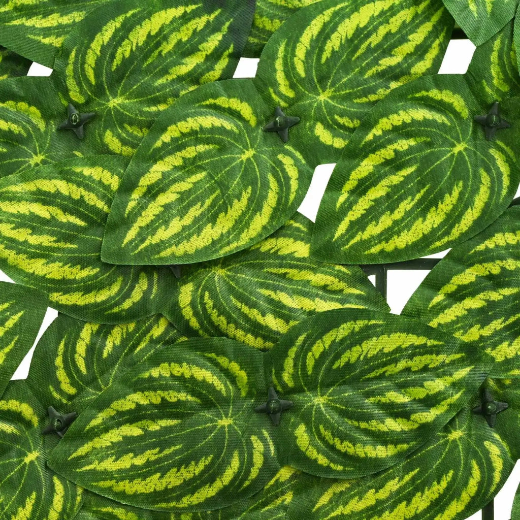 Schermo per balcone con foglie Verde e Giallo 200 x 100 cm 42040642