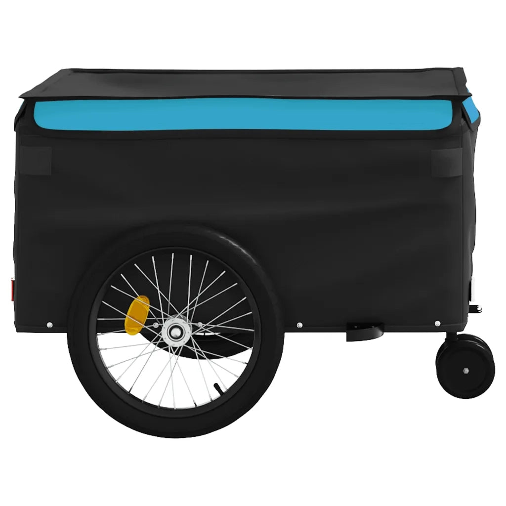 Rimorchio da Bici Nero e Blu 45 kg in Ferro CFW9620186
