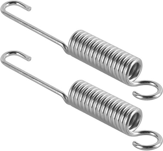 Set di sostituzione per poltrone - Set di 2 - Spire a spirale a doppia vite - Rinnovatore di mobili - Facile da utilizzare - Kit di protezione bianco - Veri per mobili