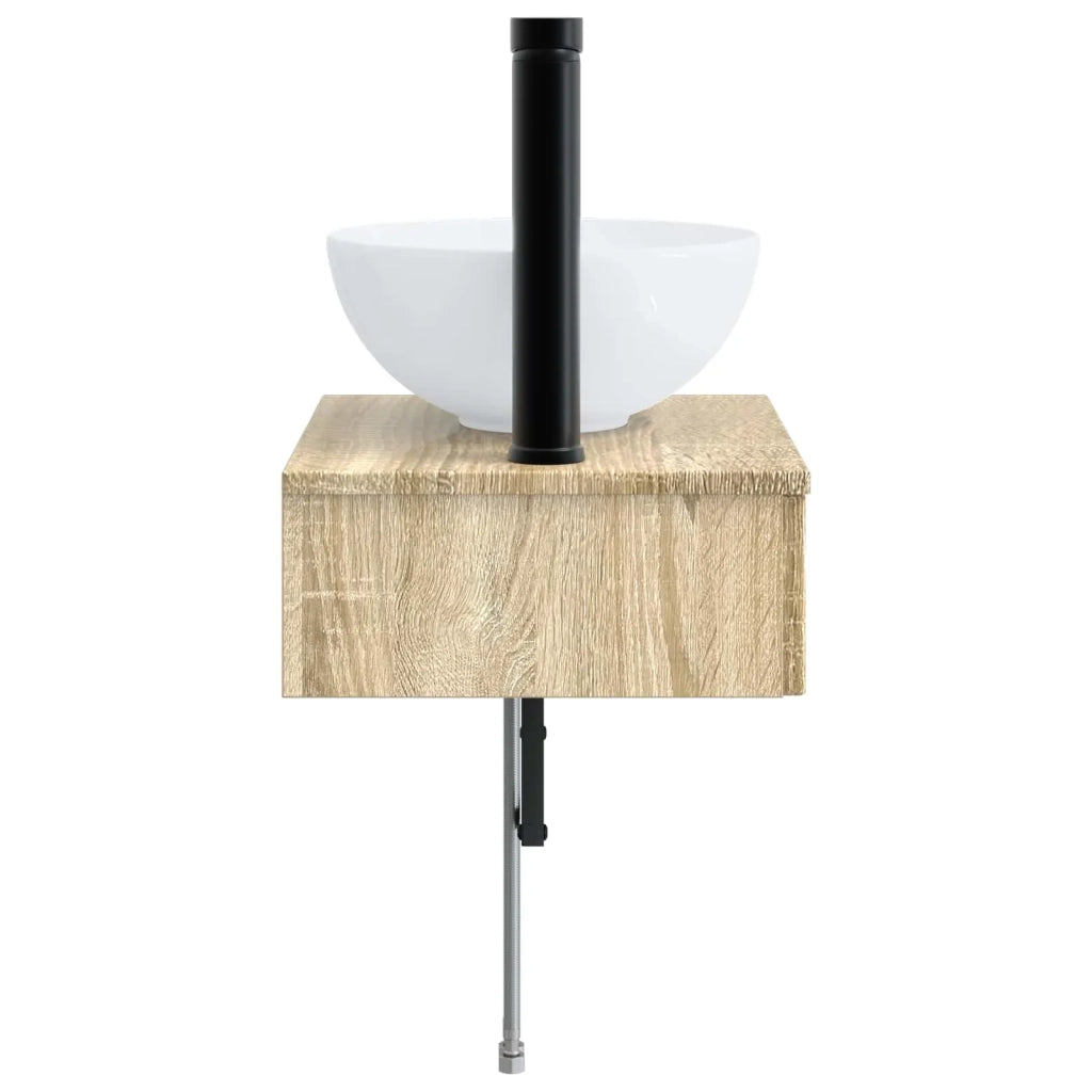 Lavabo da Parete Rovere Sonoma 40 x 35 x 39 cm 890170