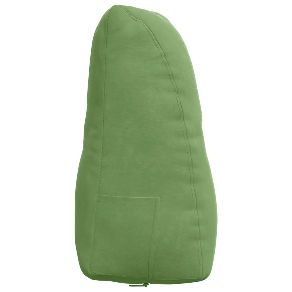 Cuscino per Schiena Verde chiaro 80 x 24 x 50 cm Velluto 42014432