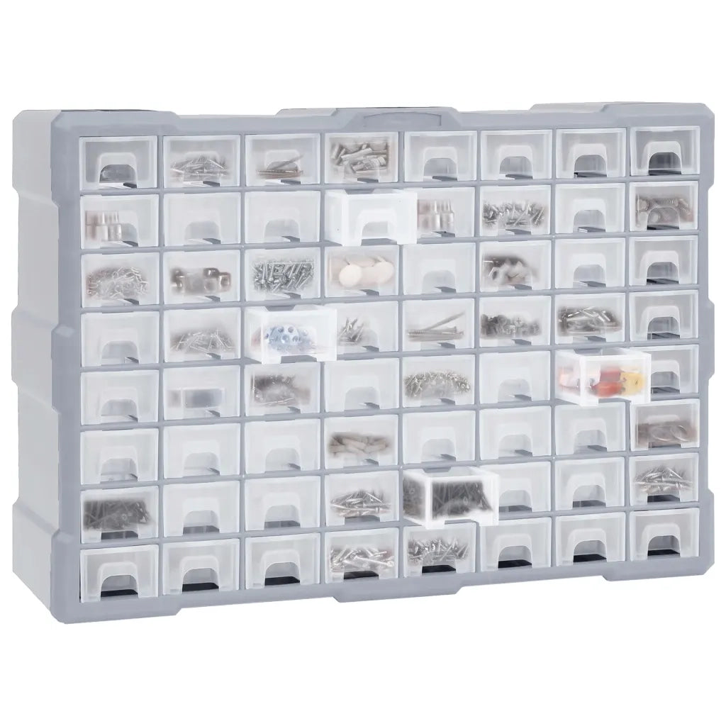 Mobile Contenitore con 64 Cassetti 52x16x37,5 cm CFW2750264