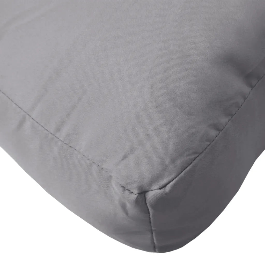 Cuscino per pallet | Cuscini per sedie Grigio 80x40x12 cm in Tessuto