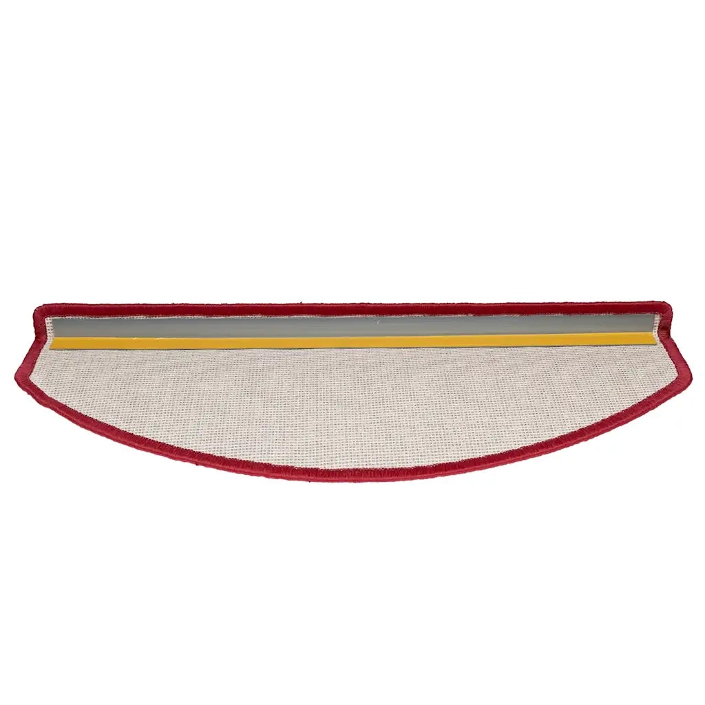 Tappetini per scale 20 pz 65x24x4 cm Rossi Semicircolari Grandi 3365794