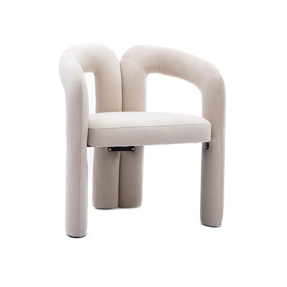 Set 2 Sedie da Pranzo in Velluto - Xylo - Design Moderno, Imbottite
