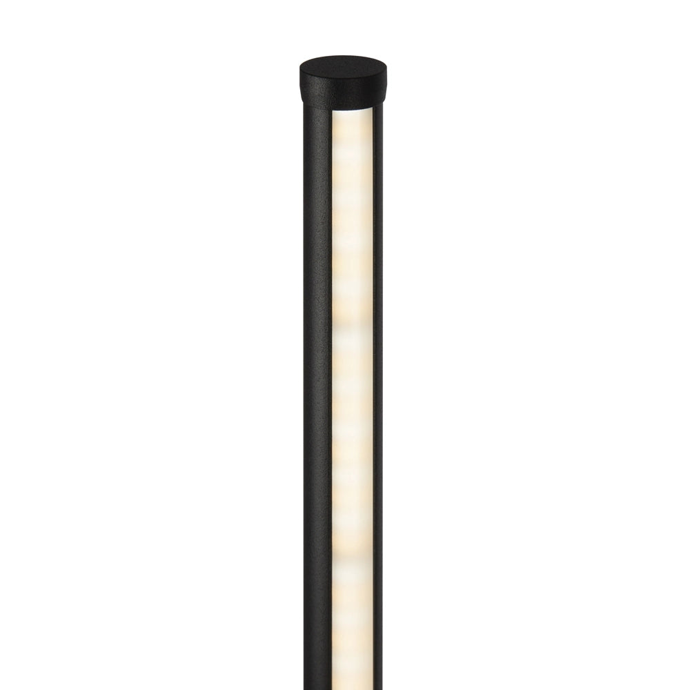 Lampada da terra LED lineare Flow Maytoni nera 25W
