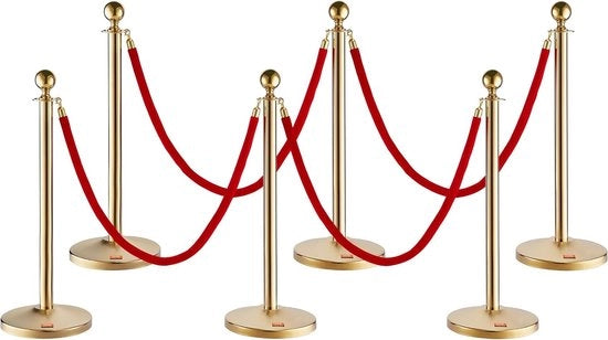 Lanterna da Tenda - Oro - Set a 2 (6 Steli)