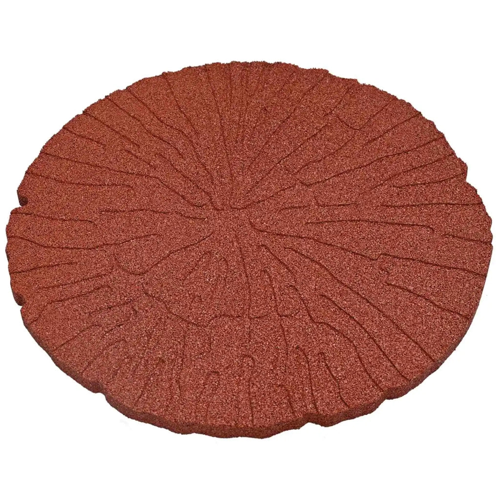 Pietra da Passo 6 pcs Rosso Ø 45 x 1,8 cm Gomma 42030075